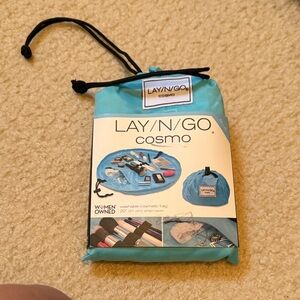 LAYN/GO Cosmo Washable Cosmetic Bag - Turquoise